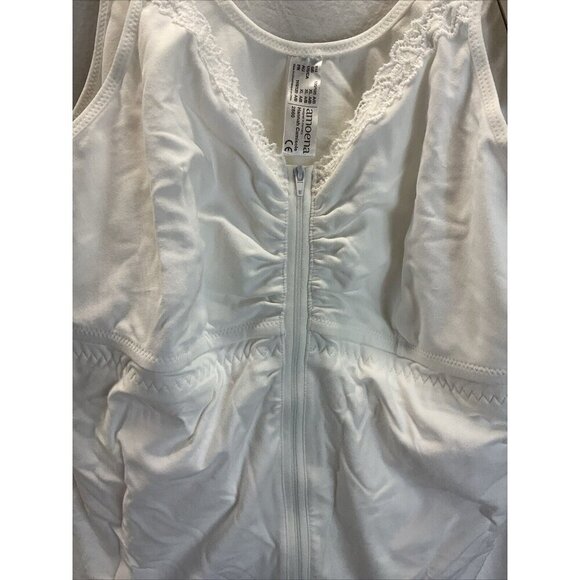 AMOENA Hannah 2860 Post-Surgery Front Close Camisole White XL NWT - Picture 4 of 11